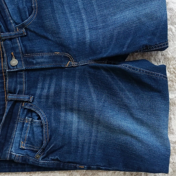Old Navy Boyfriend Straight Distressed Jeans 4R Blue - Picture 11 of 16